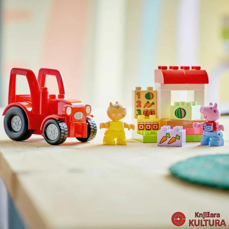 LEGO TRAKTOR I ŠTAND NA PIJACI 