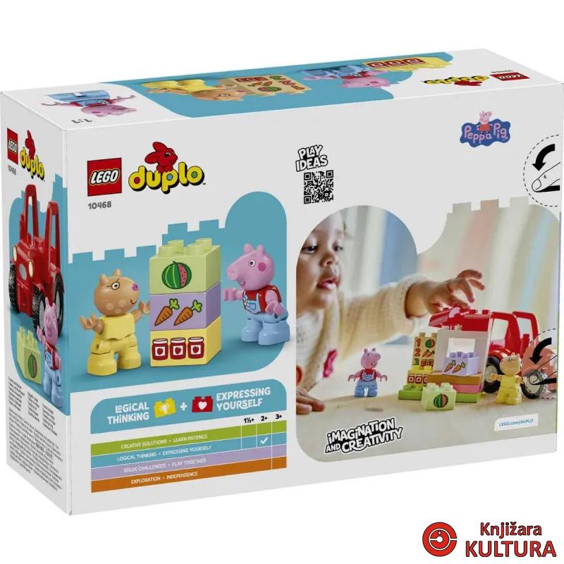 LEGO TRAKTOR I ŠTAND NA PIJACI 