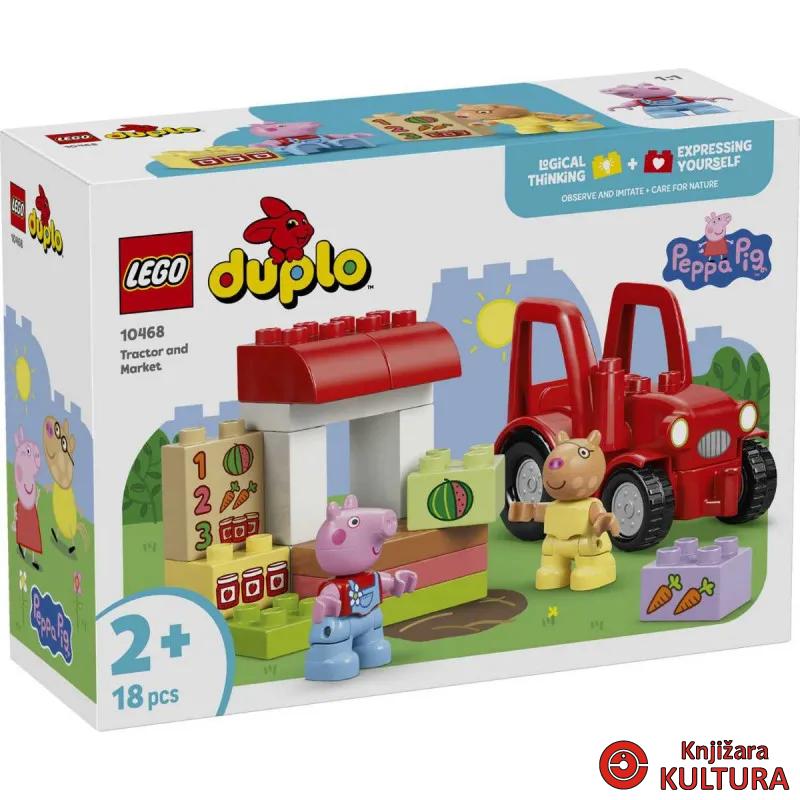 LEGO TRAKTOR I ŠTAND NA PIJACI 