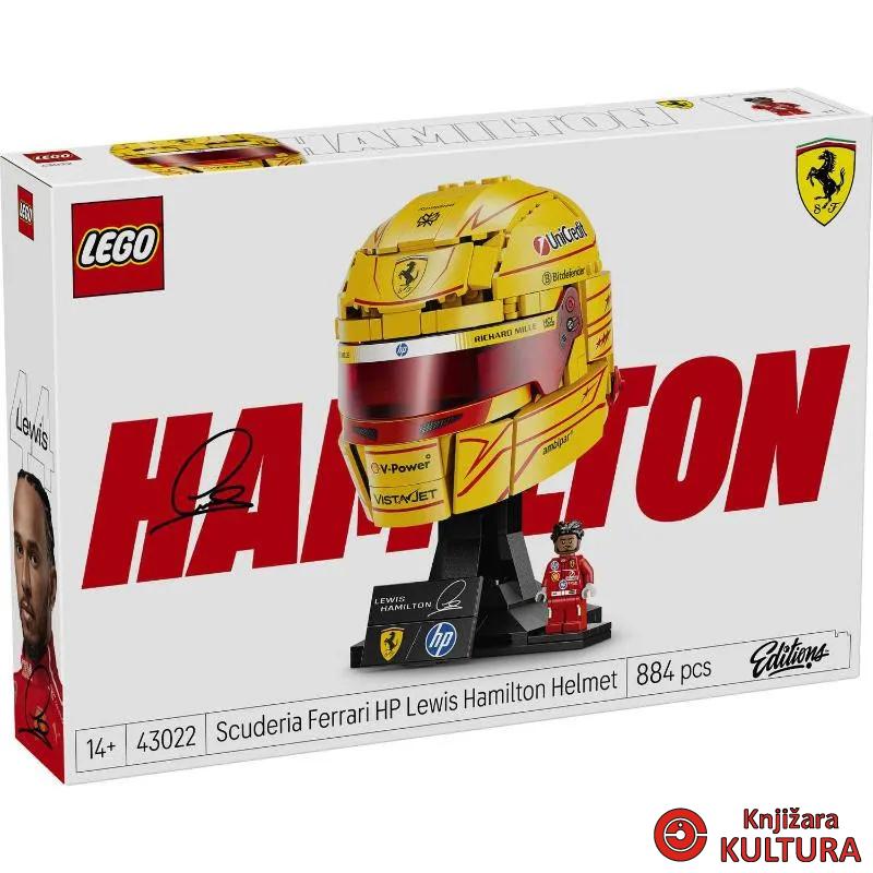 LEGO SCUDERIA FERRARI HP LEWIS HAMILTON KACIGA 