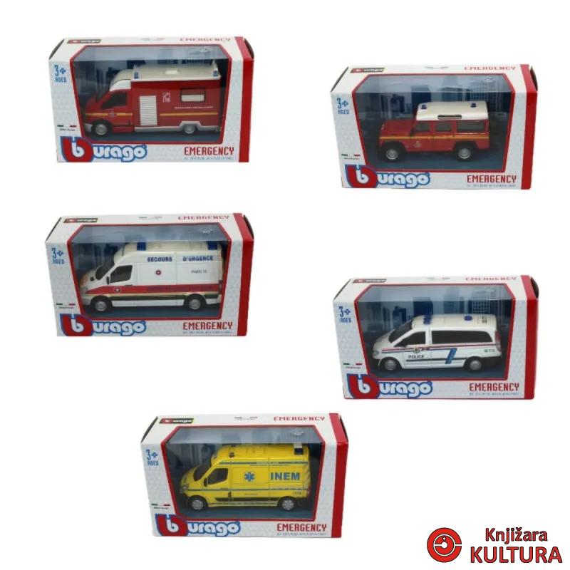 BURAGO EMERGENCY FORCE 1:50 ASST 