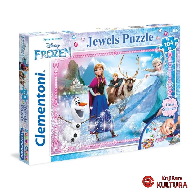 PUZZLE 104 JEWELS FROZEN 