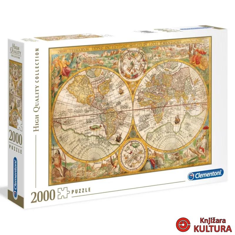 PUZZLE 2000 HQC  MAPA 32557 