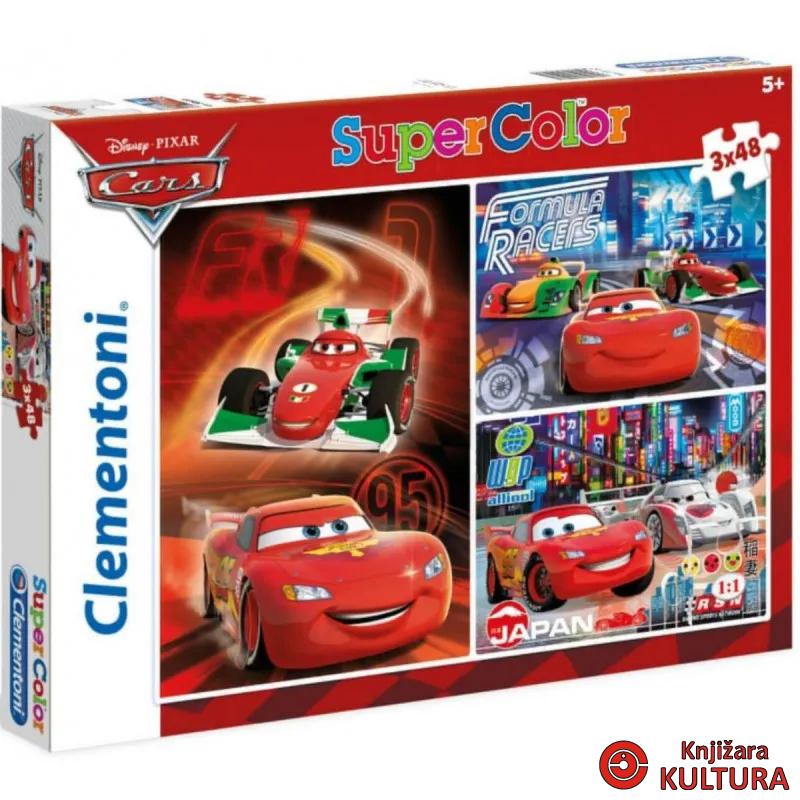 PUZZLE 3X48 CARS 25197 