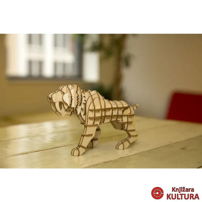 DRVENE PUZZLE TIGAR 3D 