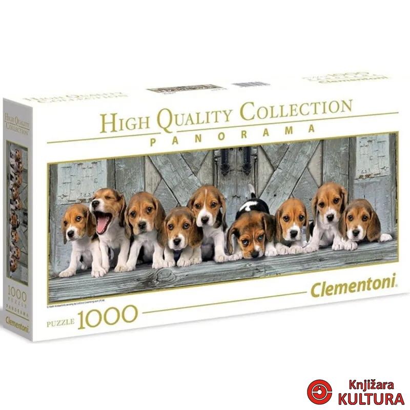 PUZZLE 1000 PANORAMA BEAGLES 