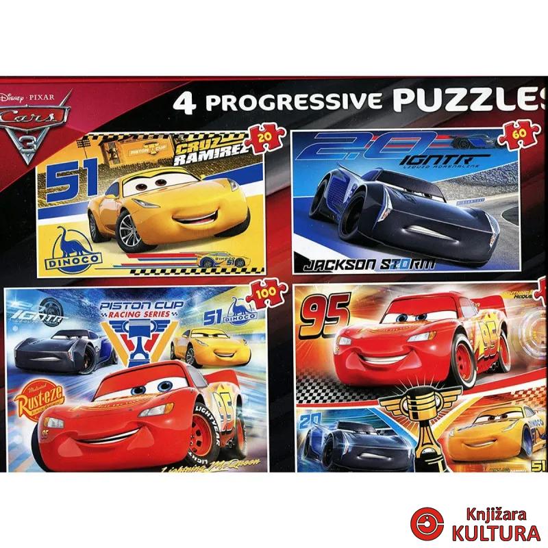 PUZZLE 20+60+100+180 CARS 3 