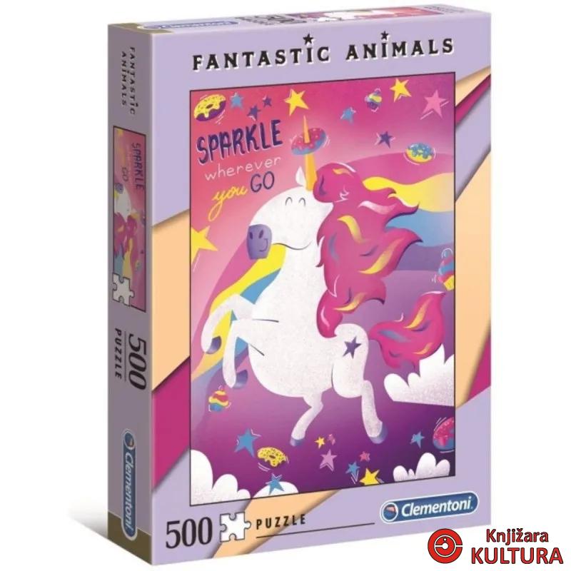 PUZZLE 500 FANTASTIC ANIMALS 1 35066 