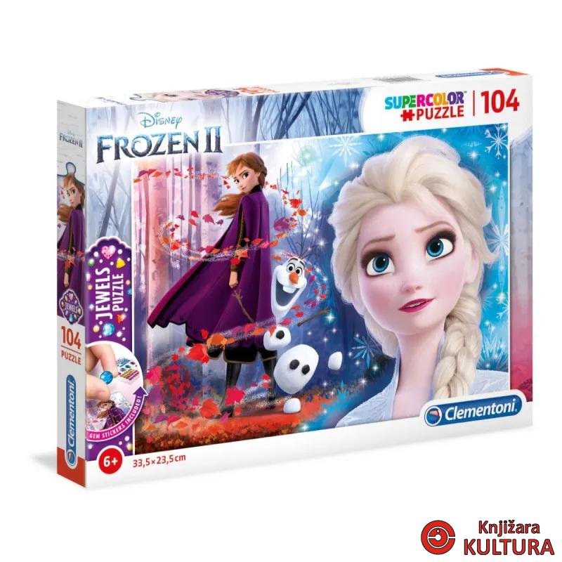 PUZZLE 104 JEWELS FROZEN 2 