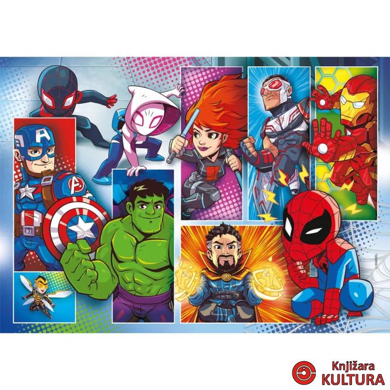 PUZZLE 2X20 SUPRHERO 