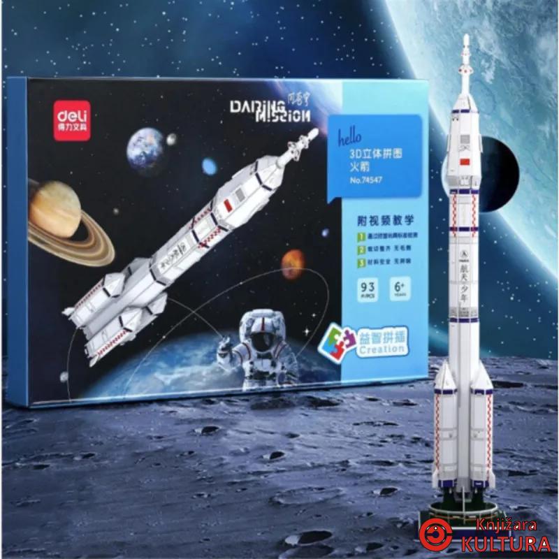 SLAGALICA DELI 3D ROCKETS