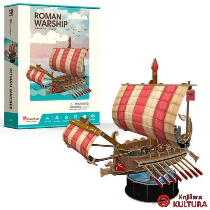 PUZZLE ROMAN WARSHIP CBF240325 