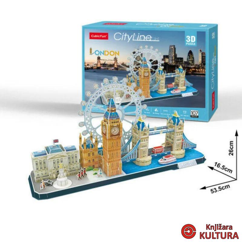 PUZZLE CITI LINE LONDON CUBICFUN 