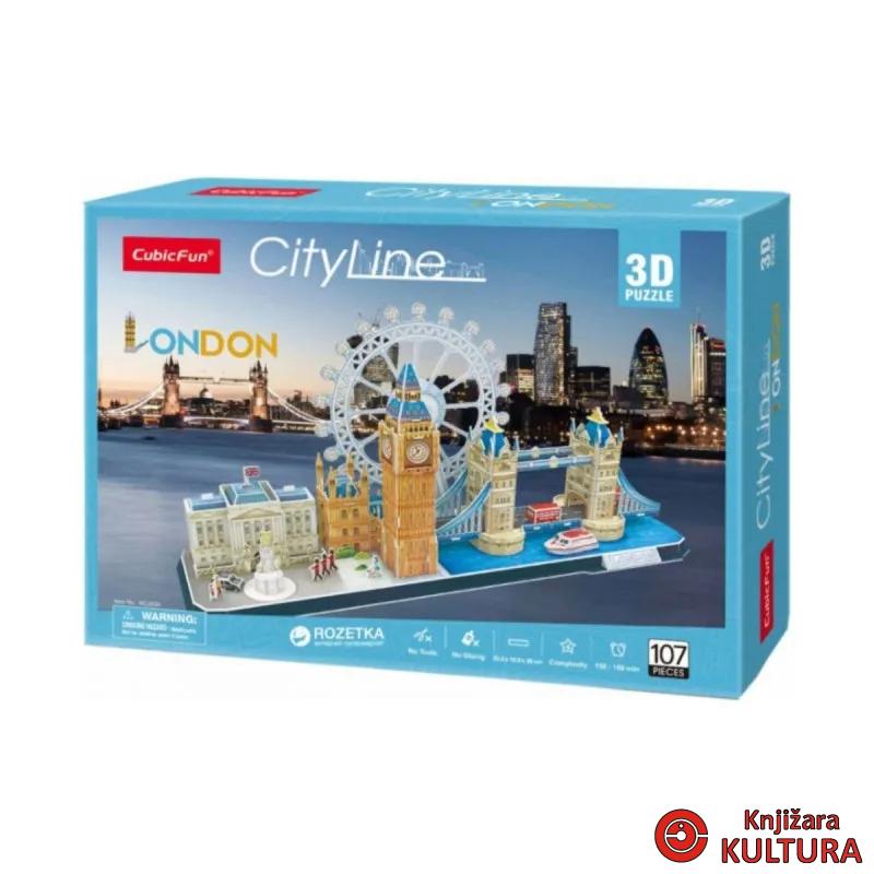 PUZZLE CITI LINE LONDON CUBICFUN 