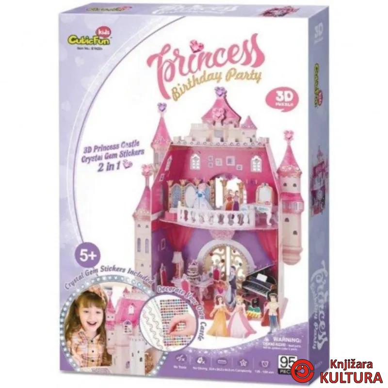 PUZZLE 3D PRINCESS BIRTHDAY 