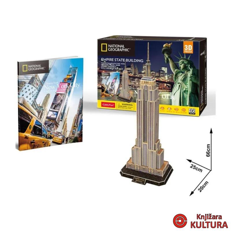 PUZZLE EMPIRE STATE BUILDING CUBICFUN 