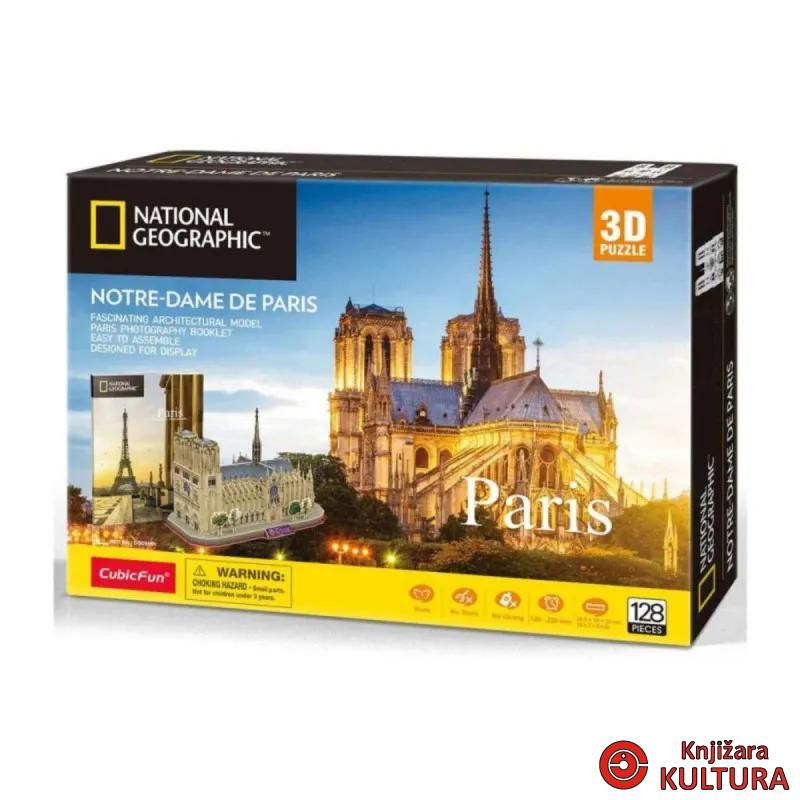 PUZZLE NOTRE DAME DE PARIS CUBBIC FUN 