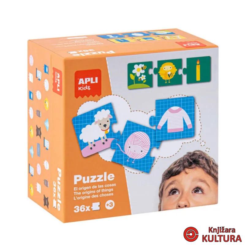 PUZZLE EDU PORIJEKLO STVARI 