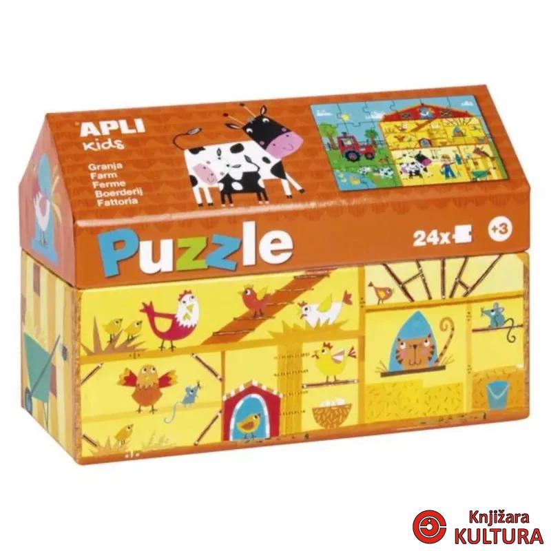 PUZZLE FARMA OTRIJ STA SE NALAZI 24 KOM 