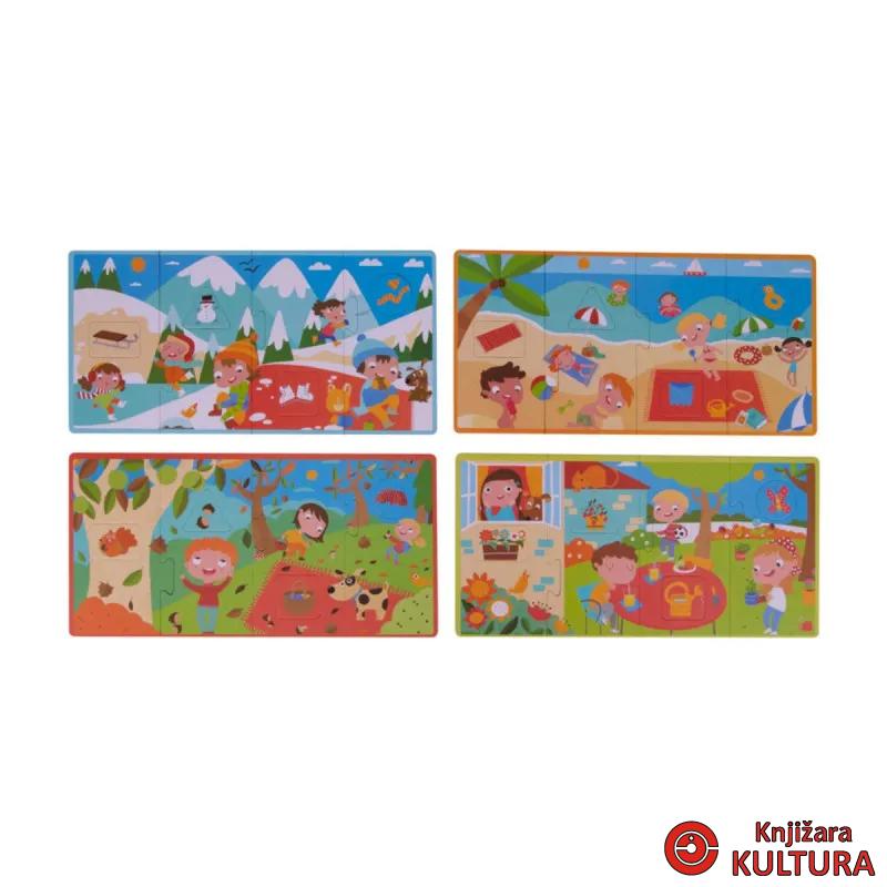 PUZZLE EDU OCIJACIJE GODIŠNJA DOBA 