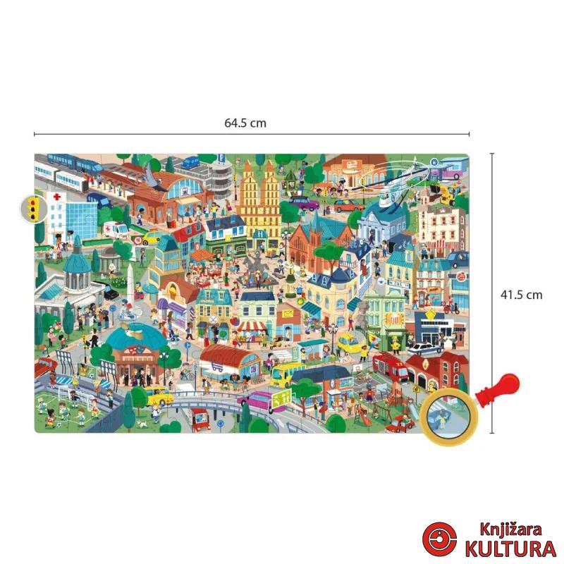 PUZZLE EDU GRAD PRONAĐI PREDMETE 