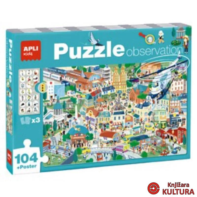 PUZZLE EDU GRAD PRONAĐI PREDMETE 