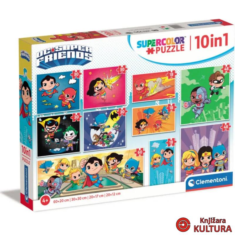 PUZZLE 10 U1 DC COMICS 