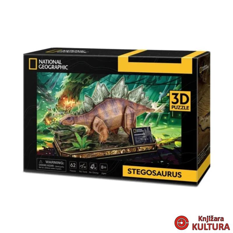 CUBICFUN PUZZLE STEGOSAURUS 