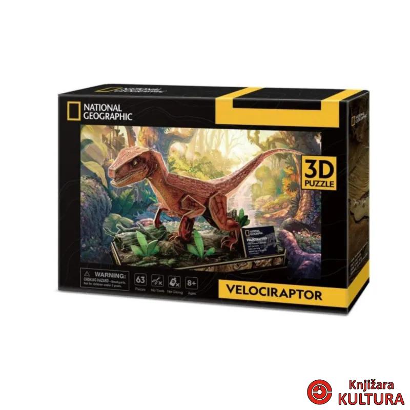 CUBICFUN PUZZLE VELOCISAURUS 