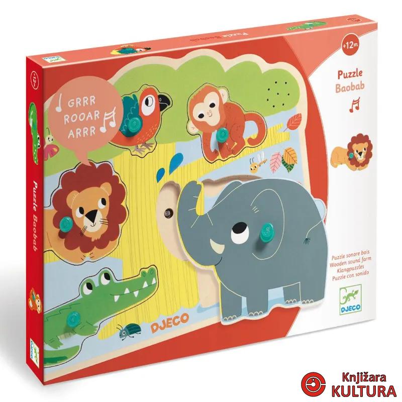 PUZZLE ZVUČNE - Baobab   DJ01708 