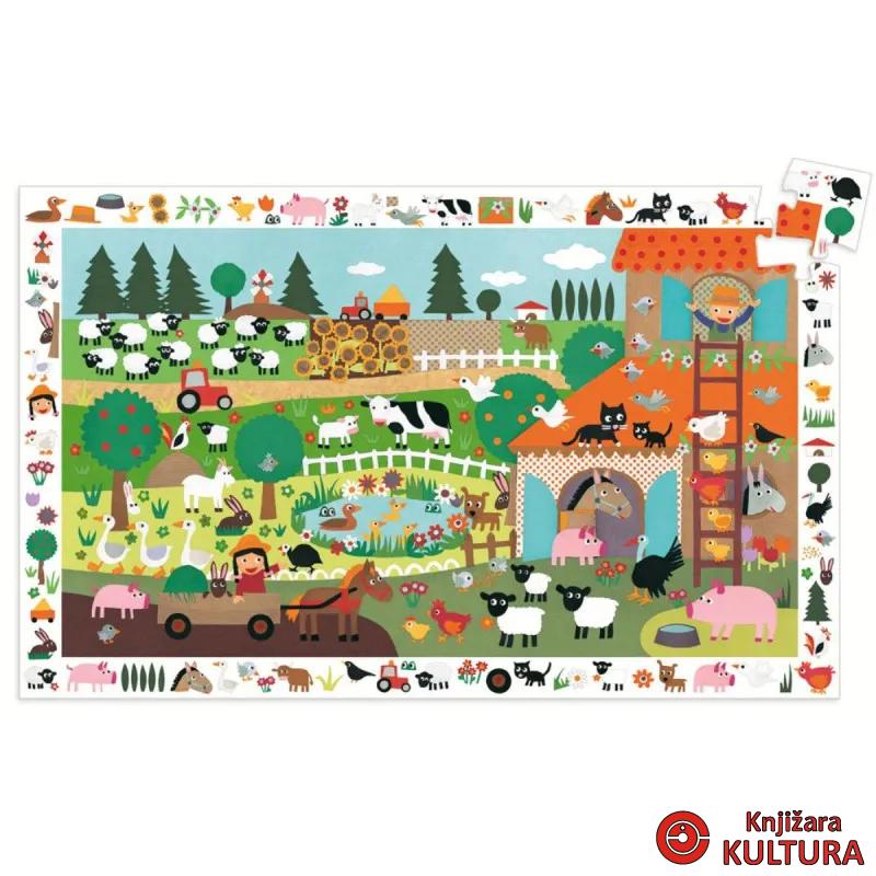 PUZZLE - The farm 35 pcs DJ07591 