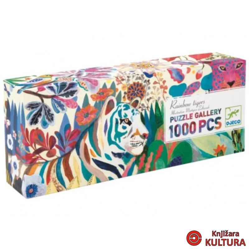 PUZZLE - Rainbow Tigers - 1000 pcs DJ07647 