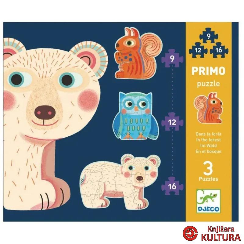 PUZZLE - In the forest 9,12,16pcs 