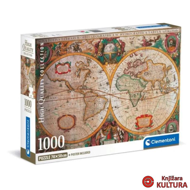 PUZZLE 1000 OLD MAP 