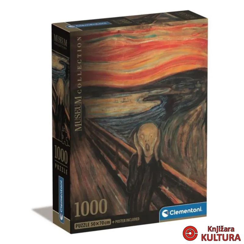 PUZZLE 1000 MUSEUM LURLO DI MUNCH 