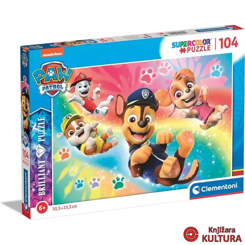 PUZLE 104BRILLIANT PAW PATROL 2023 