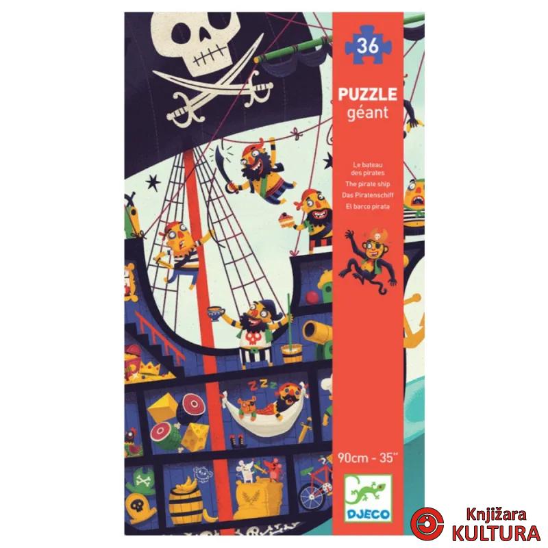 PUZZLE velike The pirate ship 36 pcs 
