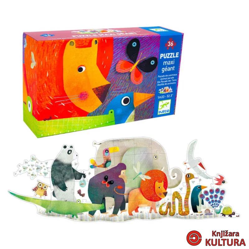PUZZLE velike Animal parade 36 pcs 