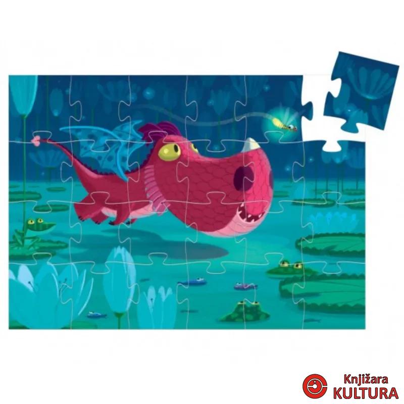 PUZZLE siluete Edmond the dragon 24 pcs 