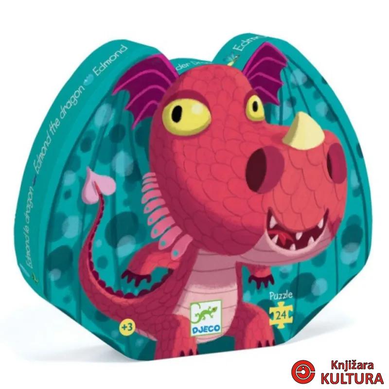 PUZZLE siluete Edmond the dragon 24 pcs 