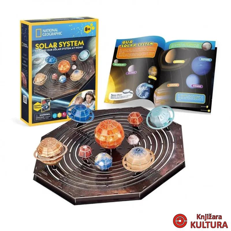 CUBICFUN PUZZLE SOLARNI SISTEM 3D 