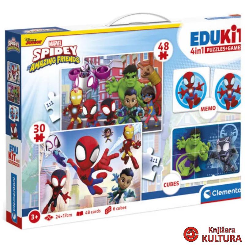 CLEMENTONI EUKIT 4IN1 SPIDEY 