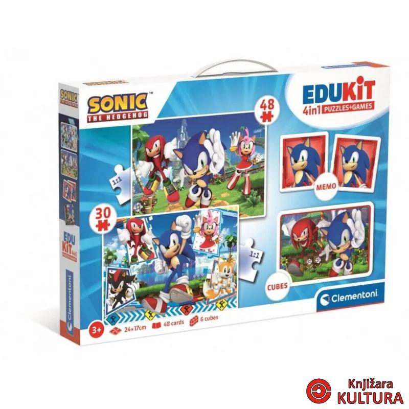 CLEMENTONI EDUKIT 4IN1 SONIC 