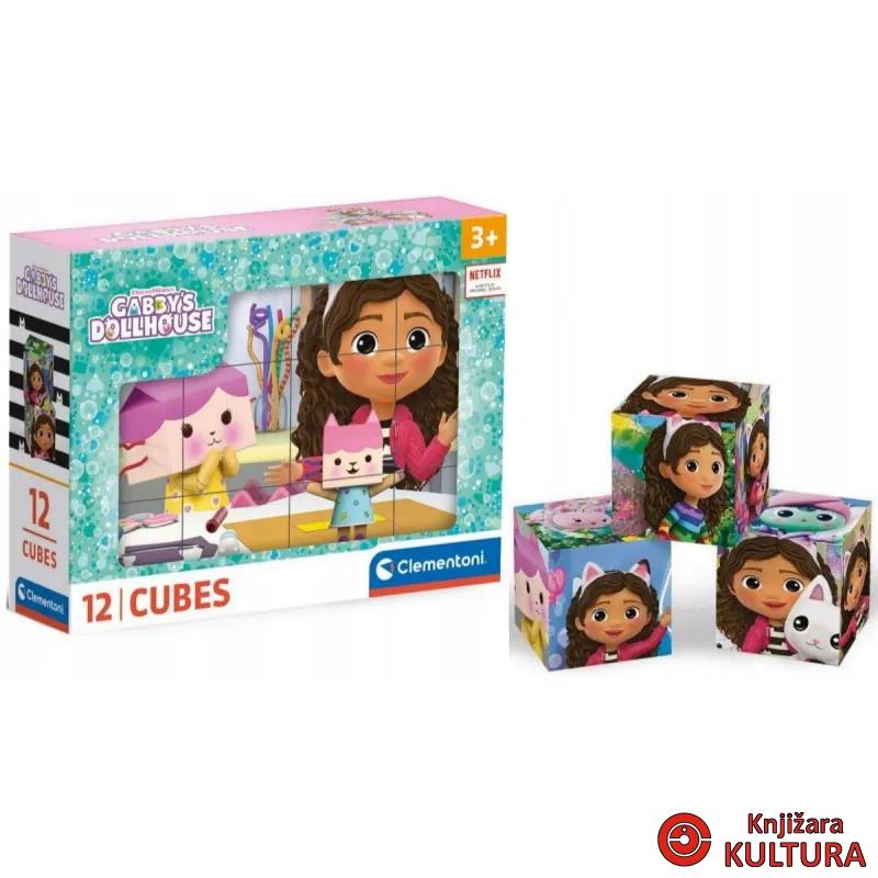 CLEMENTONI CUBI 12 GABBYS DOLLHOUSE 2024 