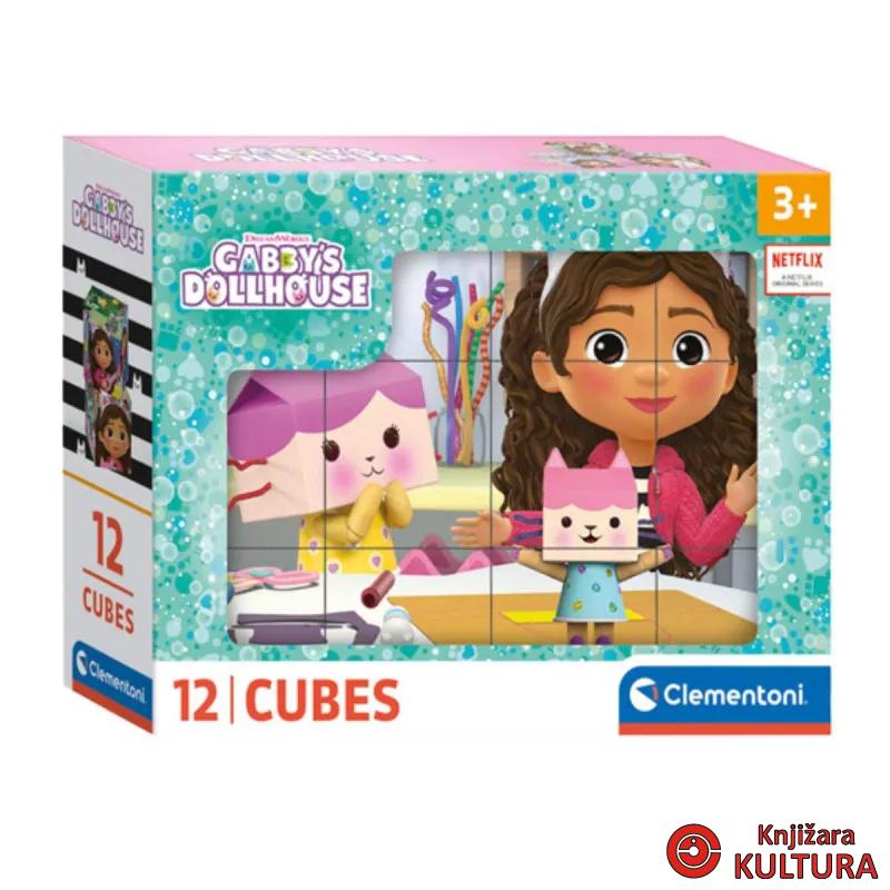 CLEMENTONI CUBI 12 GABBYS DOLLHOUSE 2024 