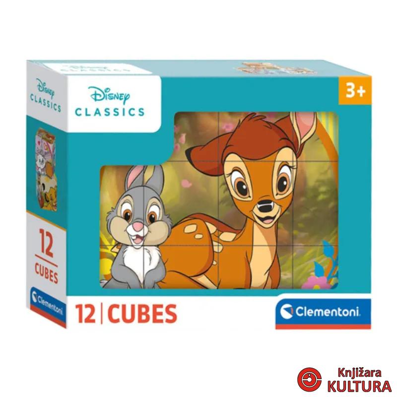 CLEMENTONI CUBI 12 DISNEY CLASSICS 2024 