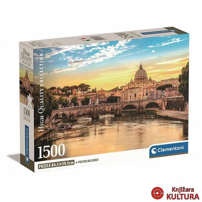PUZZLE 1500 HQC ROME COMPACT BOX 