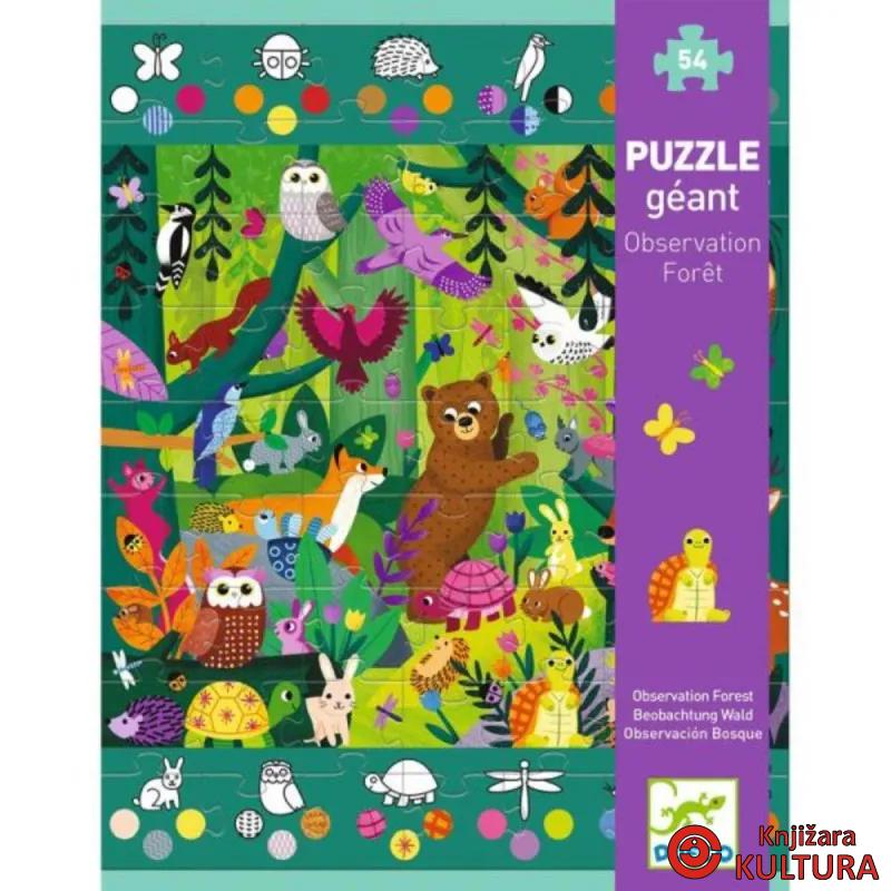 PUZZLE 54 -70X50cm POSMATRANJE ŠUME DJ07149 