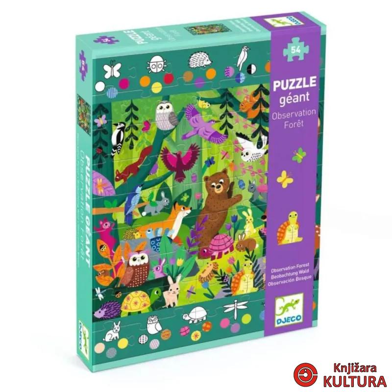 PUZZLE 54 -70X50cm POSMATRANJE ŠUME DJ07149 