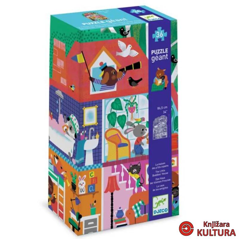 PUZZLE 36-70X50cm MALI PRIJETELJI DJ07169 